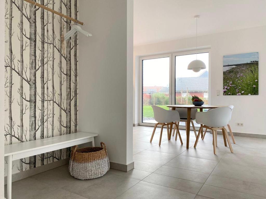 Ferienwohnung Hein Am Nordseedeich Butjadingen Extérieur photo