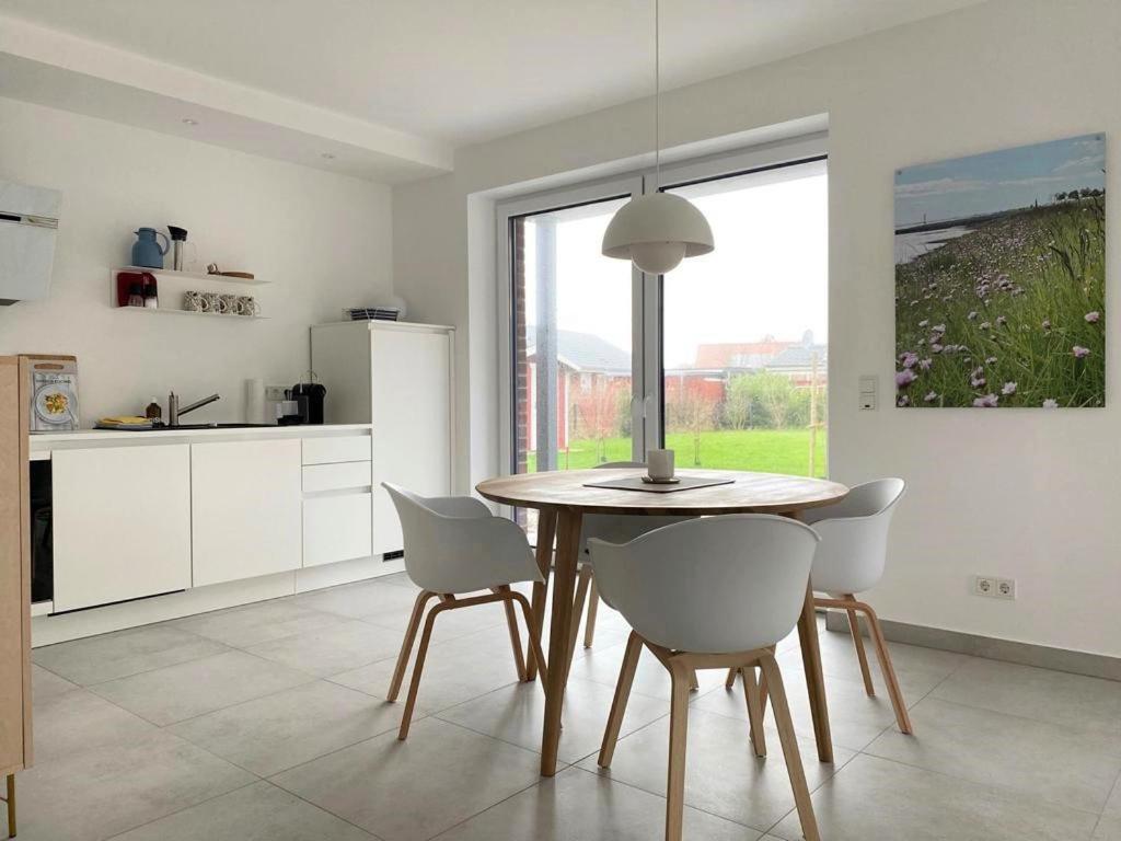 Ferienwohnung Hein Am Nordseedeich Butjadingen Extérieur photo