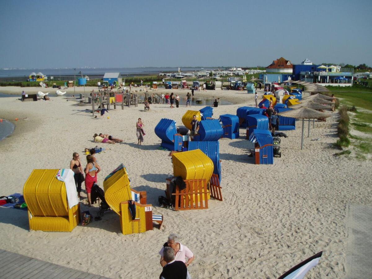 Ferienwohnung Hein Am Nordseedeich Butjadingen Extérieur photo